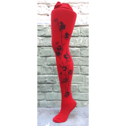 Fleurs de coton Rouge