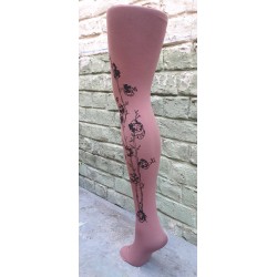 Fleurs de coton Vieux Rose